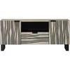 TV vienetai su stalčių Balta 105 x 33 x 46 cm Apdirbta mediena