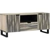 TV vienetai su stalčių Balta 105 x 33 x 46 cm Apdirbta mediena