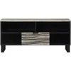 TV vienetai su stalčių Balta 105 x 33 x 46 cm Apdirbta mediena