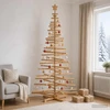 Medinė Kalėdų eglutė KOTKA 210 cm Pušies medienos masyvas