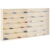Sieninis vitrina su lentyna Smėlio 100 x 8,5 x 54 cm fanera