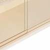 Sieninis vitrina su lentyna Smėlio 40 x 8,5 x 54 cm fanera