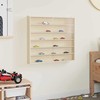 Sieninis vitrina su lentyna Smėlio 60 x 8,5 x 54 cm fanera