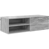 Medinė spinta 100,5 x 39 x 30 cm Pilkas Sonoma Apdirbta mediena