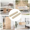 Mediniai kaiščiai 2 pcs Ruda Ø 8 x 50 mm Medienos masyvas