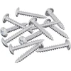 Mediniai varžtai 12 vnt. Sidabrinė M4 x 25 mm Plienas