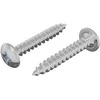 Mediniai varžtai 2 vnt. Sidabrinė M4 x 25 mm Plienas