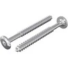 Mediniai varžtai 2 pcs Sidabro M6 x 70 mm Plienas