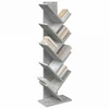 Medinis bibliotekos stovas 6-lygių 30 x 18 x 100 cm
