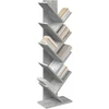 Medinis bibliotekos stovas 6-lygių 30 x 18 x 100 cm