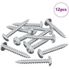 Medinis varžtas 12 vnt. Sidabrinė M4 x 28 mm Geležis
