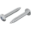 Medinis varžtas 2 vnt. Sidabrinė M4 x 28 mm Geležis