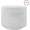 Medvilninė virvė 6 mm 100 m Balta 100% Medvilnė