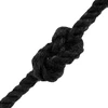 Medvilniniai siūlai 4 mm 100 m Juoda 100% Medvilnė