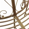 Medžio suolelis 4-Vietų skaičius 160 x 80 x 89 cm Plienas