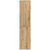 Highboardas artisano ąžuolo 80 x 33 x 150 cm Apdirbta mediena