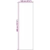 Durų kilimėlis Cianas ir Juodas 120 x 400 cm Poliamidas ir PVC