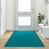 Durų kilimėlis Cianas ir Juodas 120 x 400 cm Poliamidas ir PVC