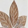 Meno dekoras 3 pcs Ruda ir balta 40 x 40 x 1,5 cm