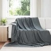 Mesti antklodės 24 pcs Tamsiai pilka 270 x 240 cm Flysas