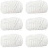 Mesti antklodės 6 pcs Balta 150 x 130 cm Flysas