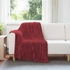 Mesti antklodės 6 pcs Bordo raudona 150 x 130 cm Flysas
