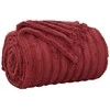 Mesti antklodės 6 pcs Bordo raudona 150 x 130 cm Flysas