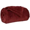 Mesti antklodės 6 pcs Bordo raudona 220 x 240 cm Flysas