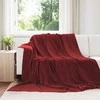 Mesti antklodės 6 pcs Bordo raudona 240 x 270 cm Flysas