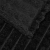 Mesti antklodės 6 pcs Juoda 200 x 150 cm Flysas