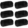 Mesti antklodės 6 pcs Juoda 240 x 270 cm Flysas