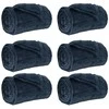 Mesti antklodės 6 pcs Jūrinė mėlyna 150 x 200 cm Flysas