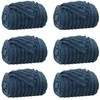 Mesti antklodės 6 pcs Jūrinė mėlyna 270 x 240 cm Flysas