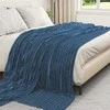 Mesti antklodės 6 pcs Jūrinė mėlyna 270 x 240 cm Flysas