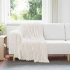 Mesti antklodės 6 pcs Kreminė 150 x 130 cm Flysas