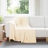 Mesti antklodės 6 pcs Kreminė 170 x 130 cm Flysas
