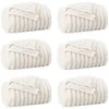 Mesti antklodės 6 pcs Kreminė 200 x 150 cm Flysas