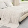 Mesti antklodės 6 pcs Kreminė 240 x 220 cm Flysas