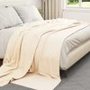 Mesti antklodės 6 pcs Kreminė 270 x 240 cm Flysas