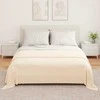 Mesti antklodės 6 pcs Kreminė 280 x 210 cm Flysas