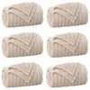 Mesti antklodės 6 pcs Smėlio 240 x 220 cm Flysas
