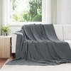 Mesti antklodės 6 pcs Tamsiai pilka 220 x 240 cm Flysas