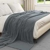 Mesti antklodės 6 pcs Tamsiai pilka 240 x 270 cm Flysas