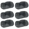 Mesti antklodės 6 pcs Tamsiai pilka 240 x 270 cm Flysas