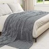 Mesti antklodės 6 pcs Tamsiai pilka 270 x 240 cm Flysas