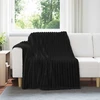 Mesti antklodės 6 vnt. Juoda 200 x 150 cm 4,75 kg Flysas