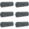 Mesti antklodės 6 vnt. Tamsiai pilka 350 x 270 cm 8.09 kg
