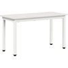 suoliukas Balta 80 x 35 x 45 cm Kietos pušies mediena