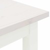 suoliukas Balta 200 x 35 x 45 cm Kietos pušies mediena