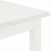 suoliukas Balta 80 x 35 x 45 cm Kietos pušies mediena